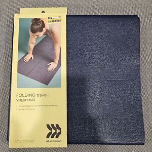 All in Motion Travel Yoga Mat - Navy